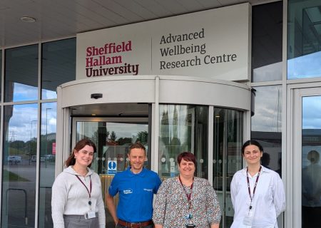 Greek Fellows outside the AWRC