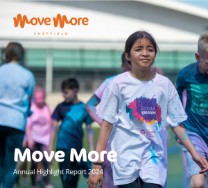 Front page of Move More report