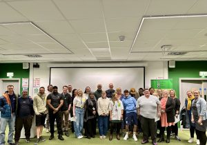 Attendees at the Sheffield Youth Alliance launch event