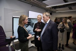AWRC researchers and Lord Blunkett