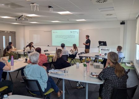 Gareth Jones delivering his lunch and learn session