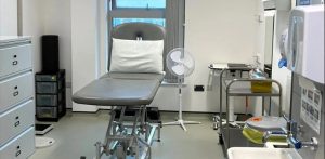 Clinical room at the AWRC