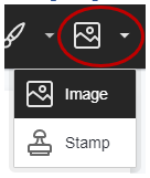 Bb Annotate Image and Stamp options