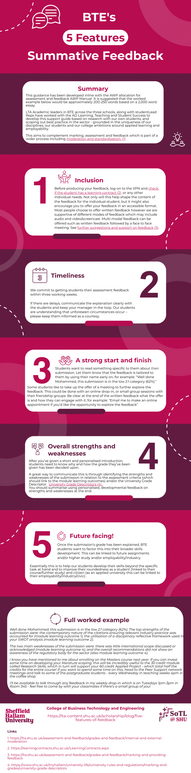 5 features of feedback