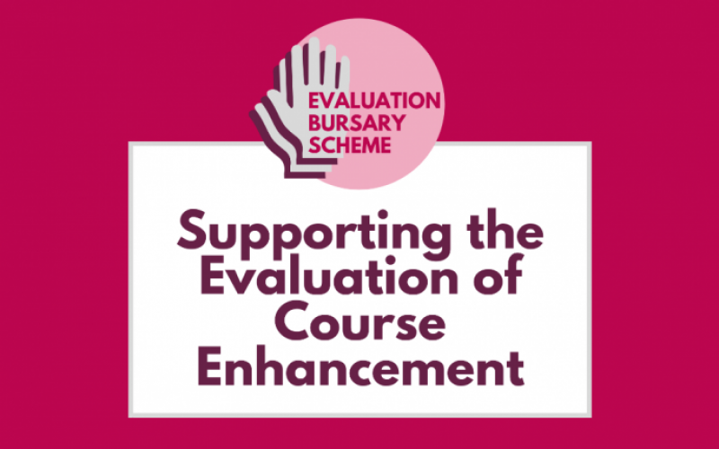 Logo for the Evaluation Bursary Scheme